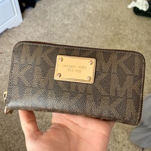 Michael Kors Dark Brown Wallet